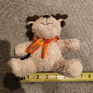 Cute Galerie Reese’s Bow Brown Moose Plush 6"*.